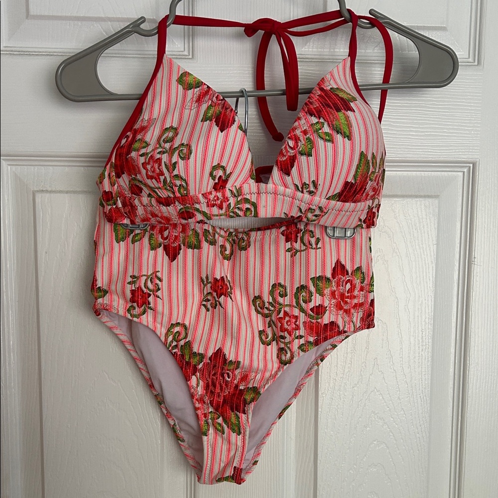 Charming Floral bikini high